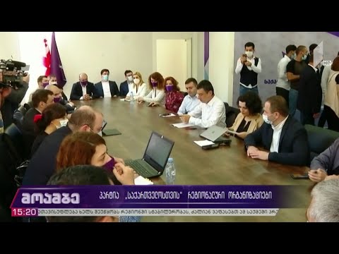 პარტია „საქართველოსთვის“ რეგიონული ორგანიზაციები